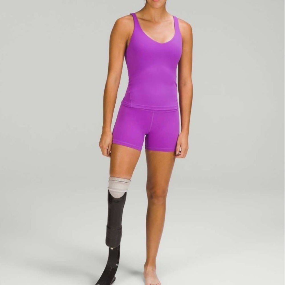 NWT Lululemon Align™ Waist-Length Tank – Moonlit Magenta– Size 0 - Picture 2 of 9